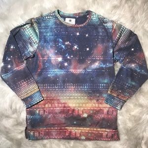 Galaxy shirt by ON THE BYAS